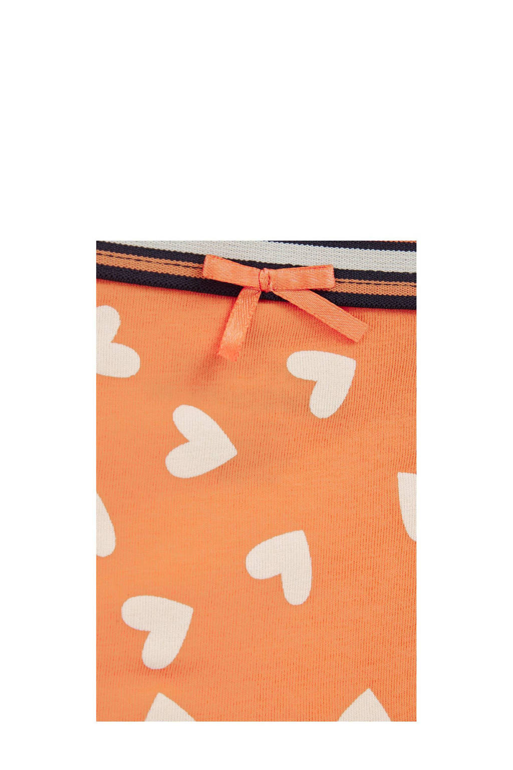 hipster - set van 4 oranje/donkerblauw/roze