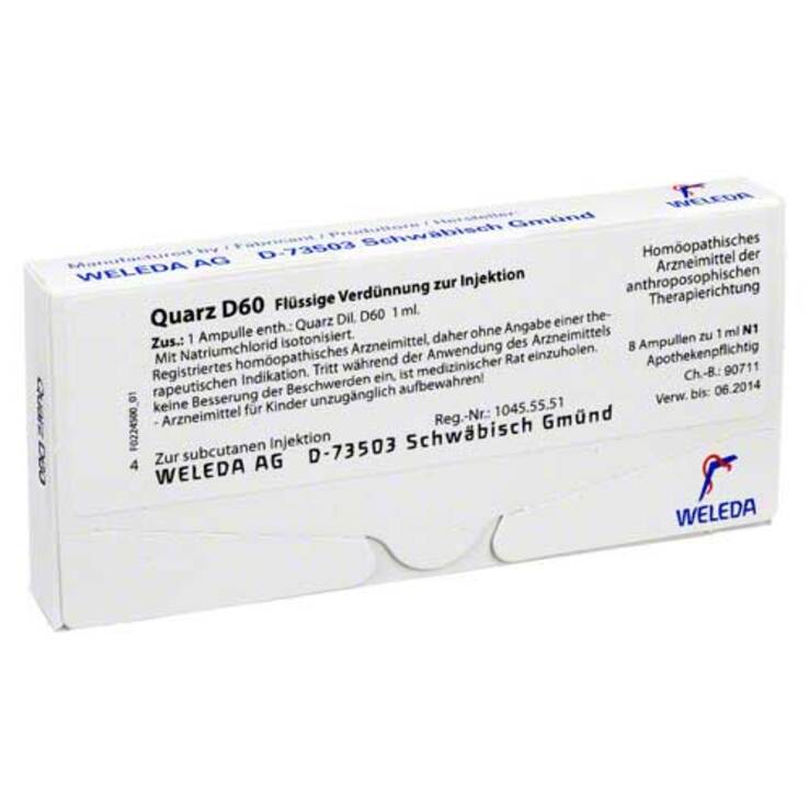 Quarz D 60 Ampullen, 8X1 ml