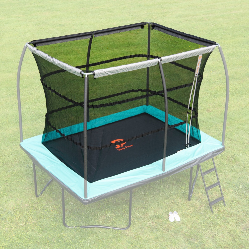 10 x 7,5 Fuß große Ersatz-Trampolinmatte und Sicherheitsnetz für Jump Power Trampolin