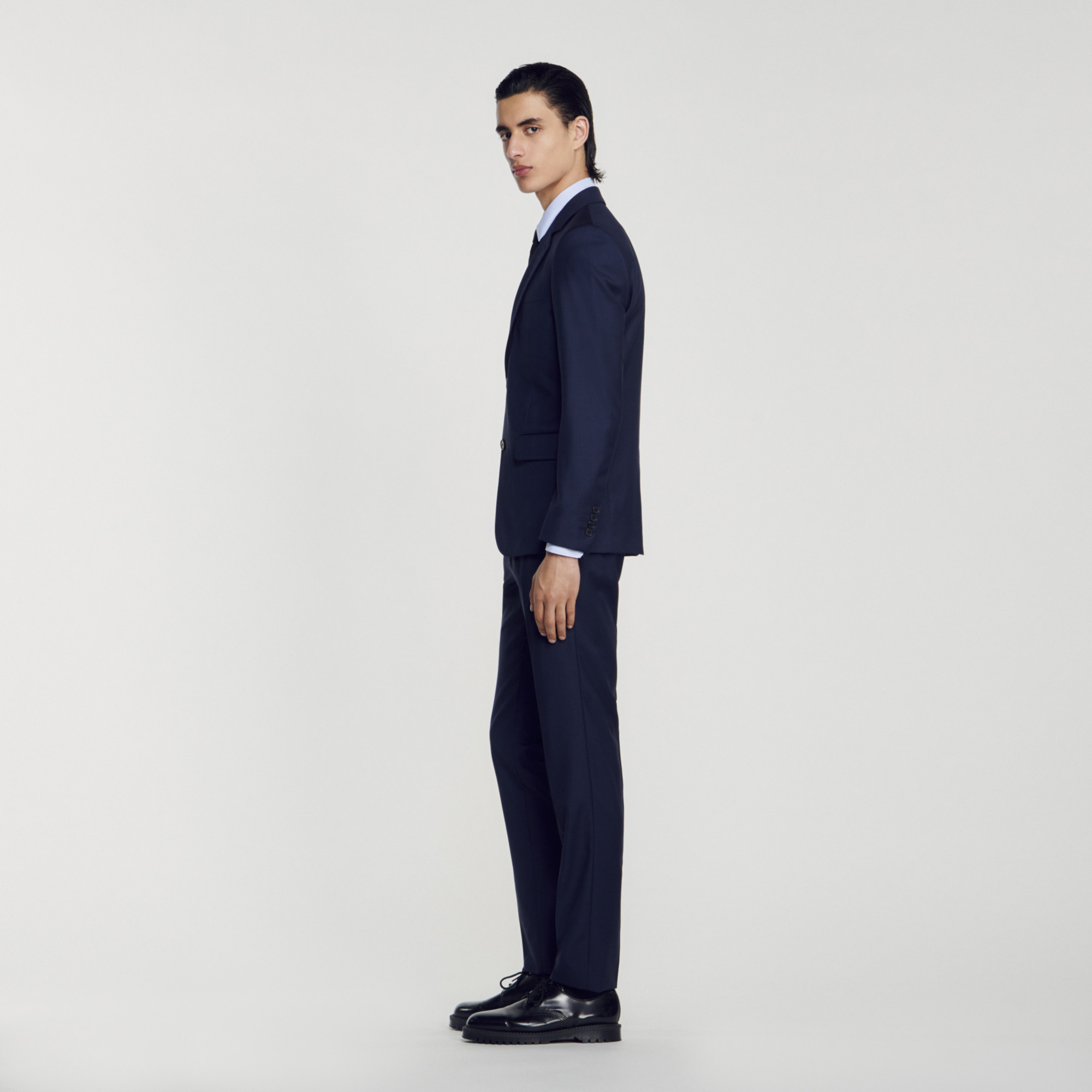 Veste de costume en laine vierge