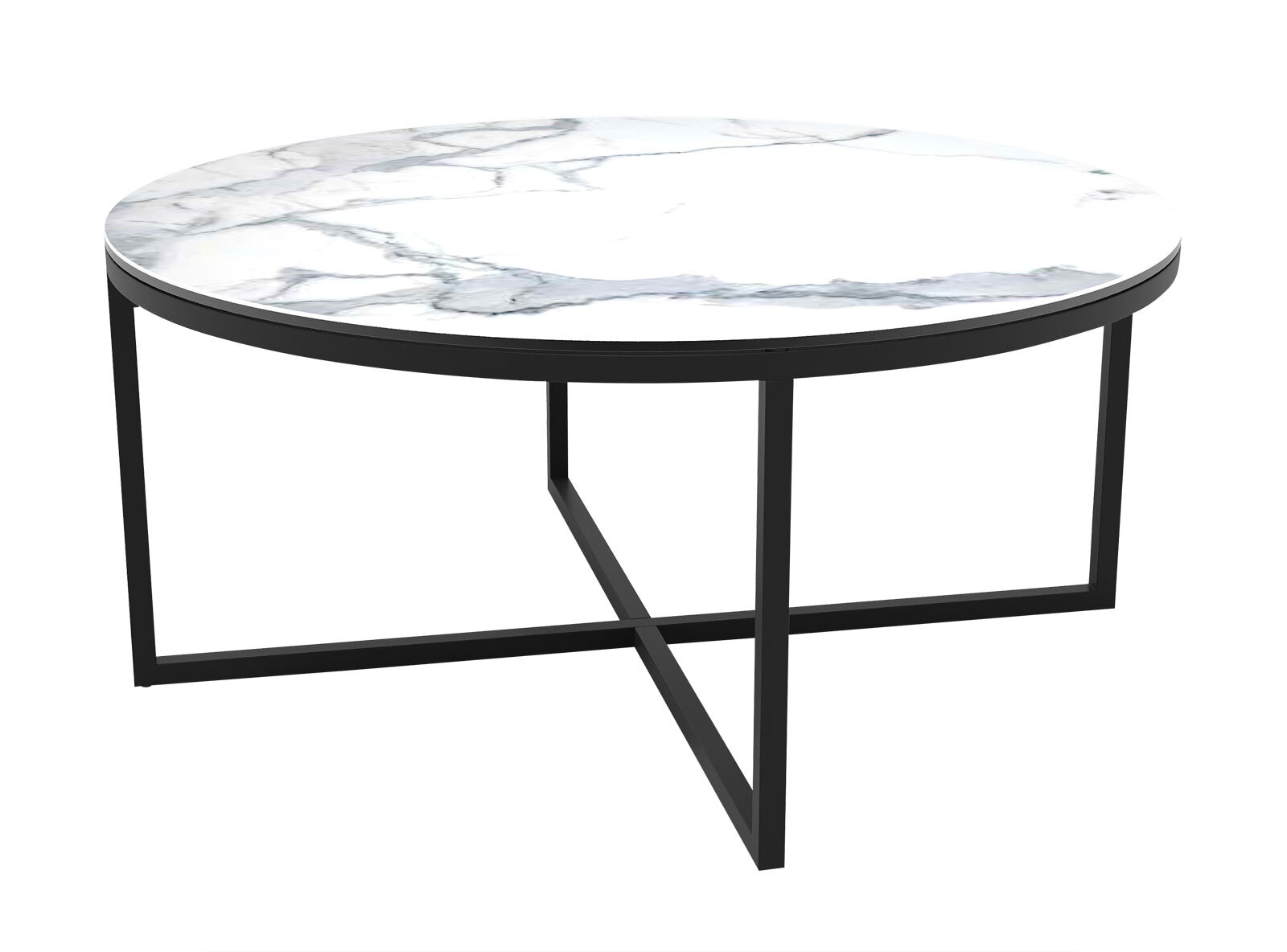 MONDO Beistelltisch rund VARIUM TALIA LAQUE 55 cm