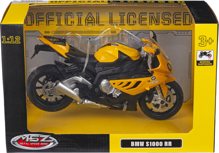 Speed Car MSZ LICENSMOTORCYKEL 1:12