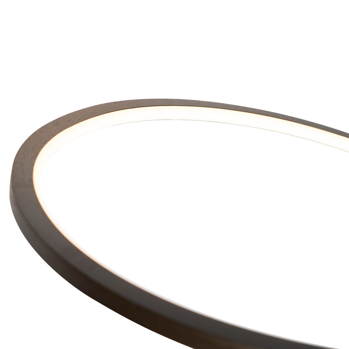Design hanglamp brons 72 cm incl. LED 3-staps dimbaar - Rowan