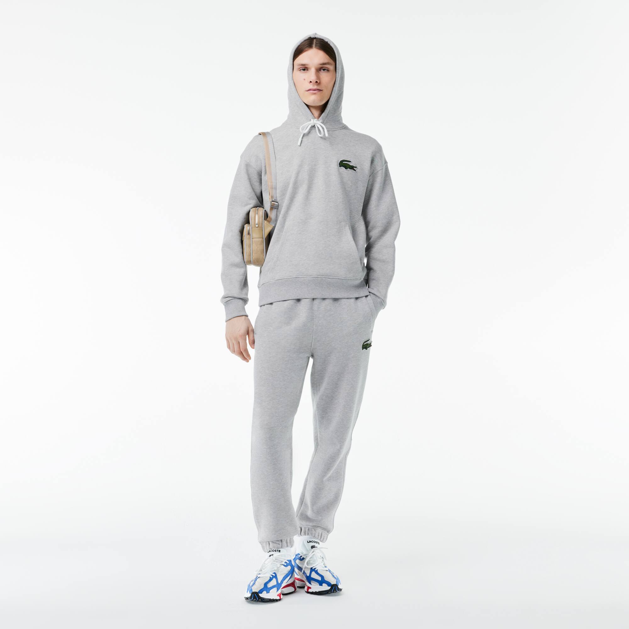 Jogger-Hoodie im lockeren Schnitt Sweatshirts - Grau - Lacoste - Unisex