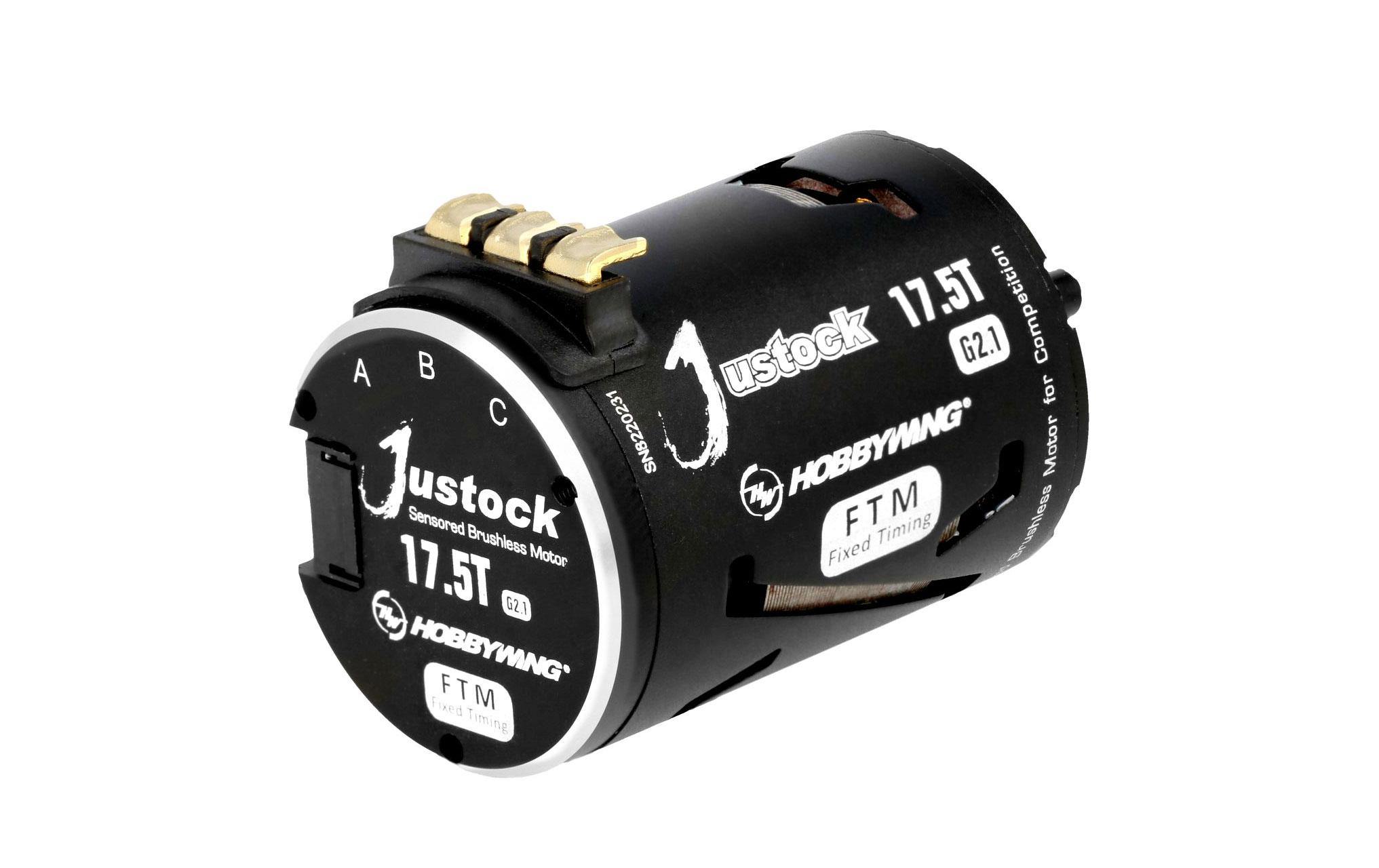 Brushless-Antriebsset Xerun Justock Combo G3S 17.5T, 1:10<br>Brushless Sensored Antriebssset für Stock und Sport Rennfahrer