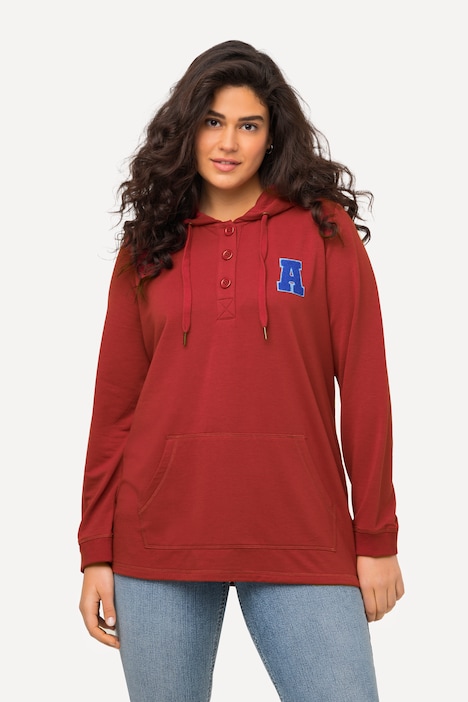 Hoodie, Kängurutasche, Langarm, Kapuzenshirt