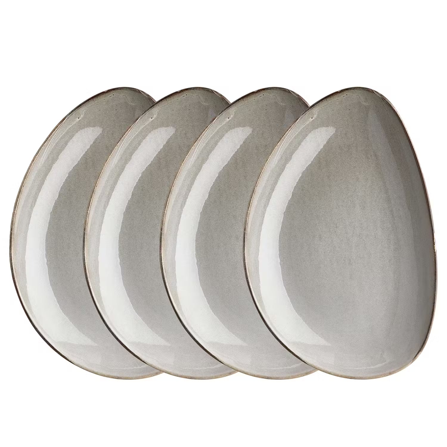 JAPANDI Dinnerteller 4er-Set