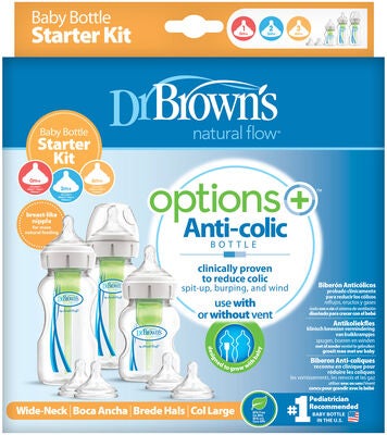 Dr. Brown's Options+ Bred Hals Startsett