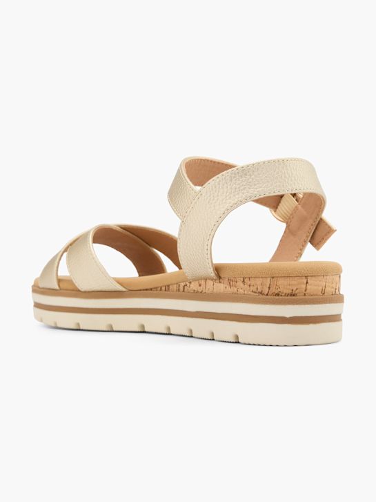Graceland Sandalette gold