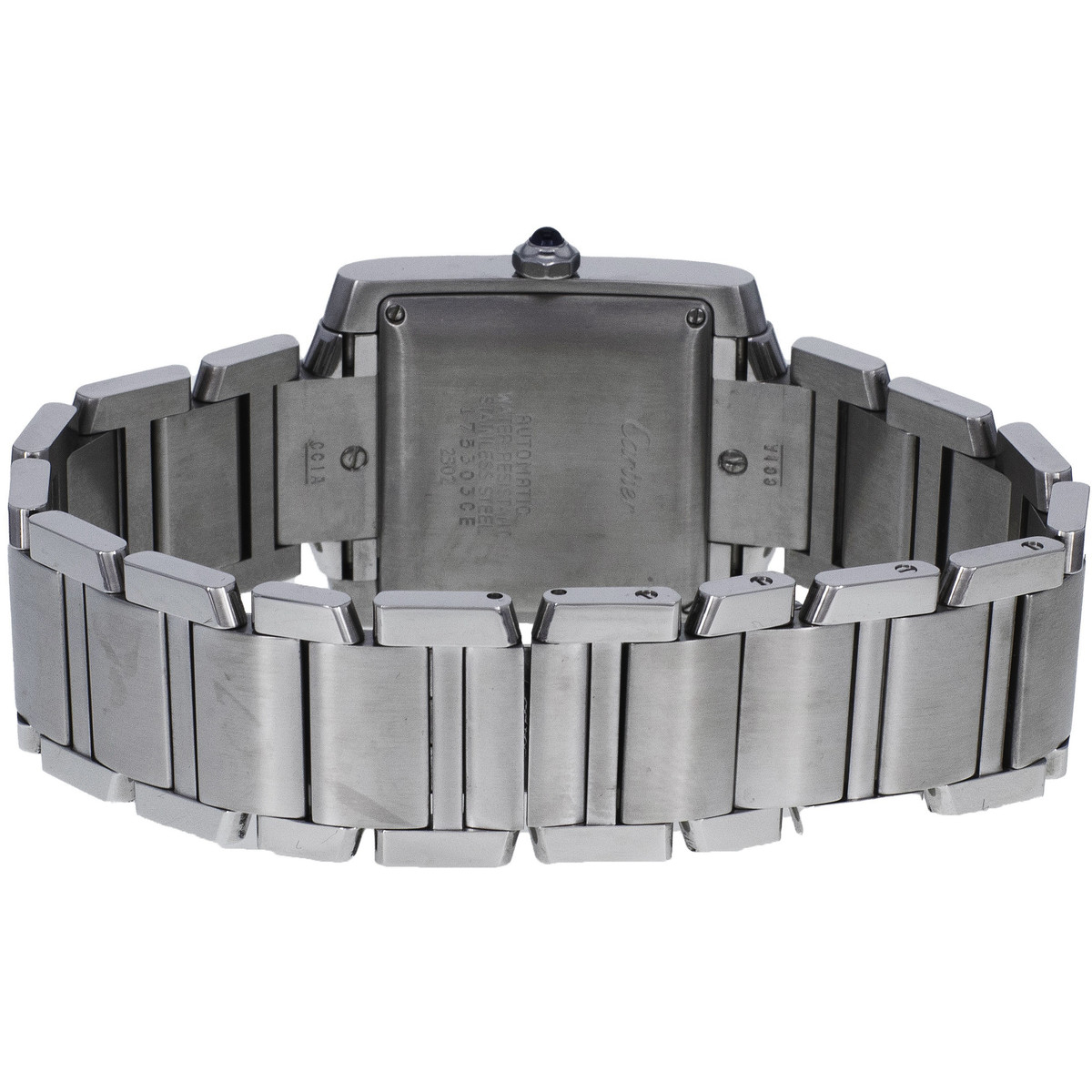 Montre d'occasion Cartier Tank mixte automatique acier