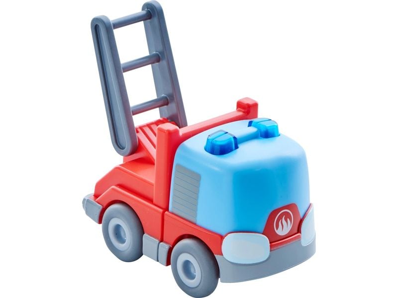 Haba Kullerbü – Feuerwehr-Leiterwagen 303844 Spielzeugfahrzeug