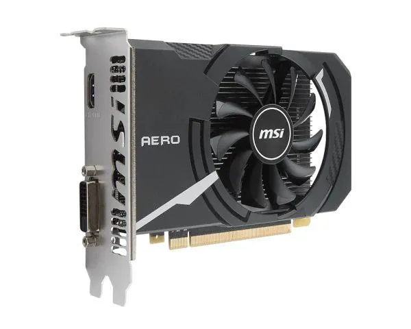 MSI GT 1030 AERO ITX 2GD4 OC - Grafikkort - GF GT 1030 - 2 GB DDR4 - PCIe 3.0 x4 - DVI, HDMI