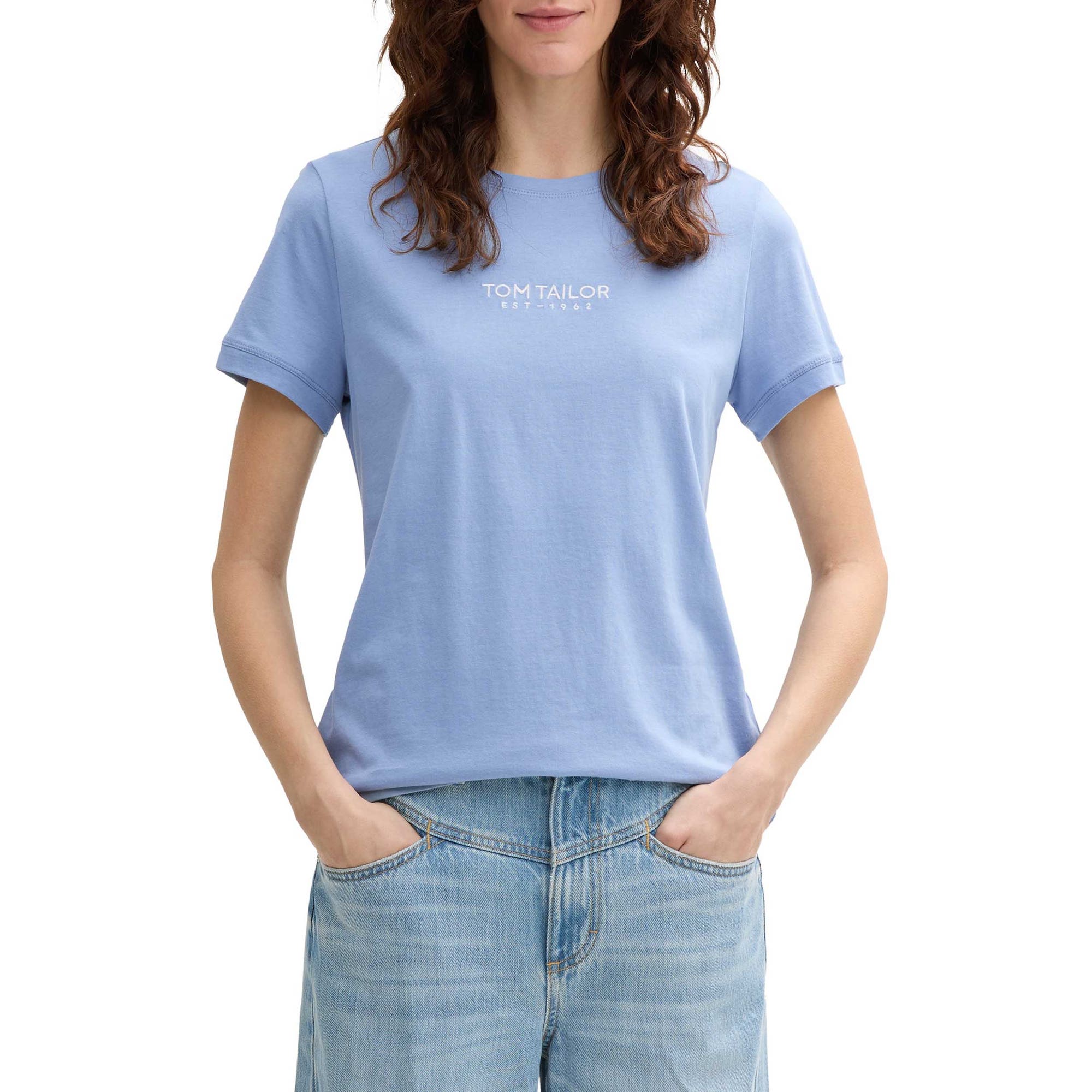 T-shirt Femme bleu ciel