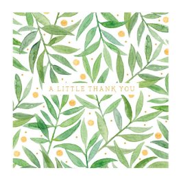 A Little Thank You Card