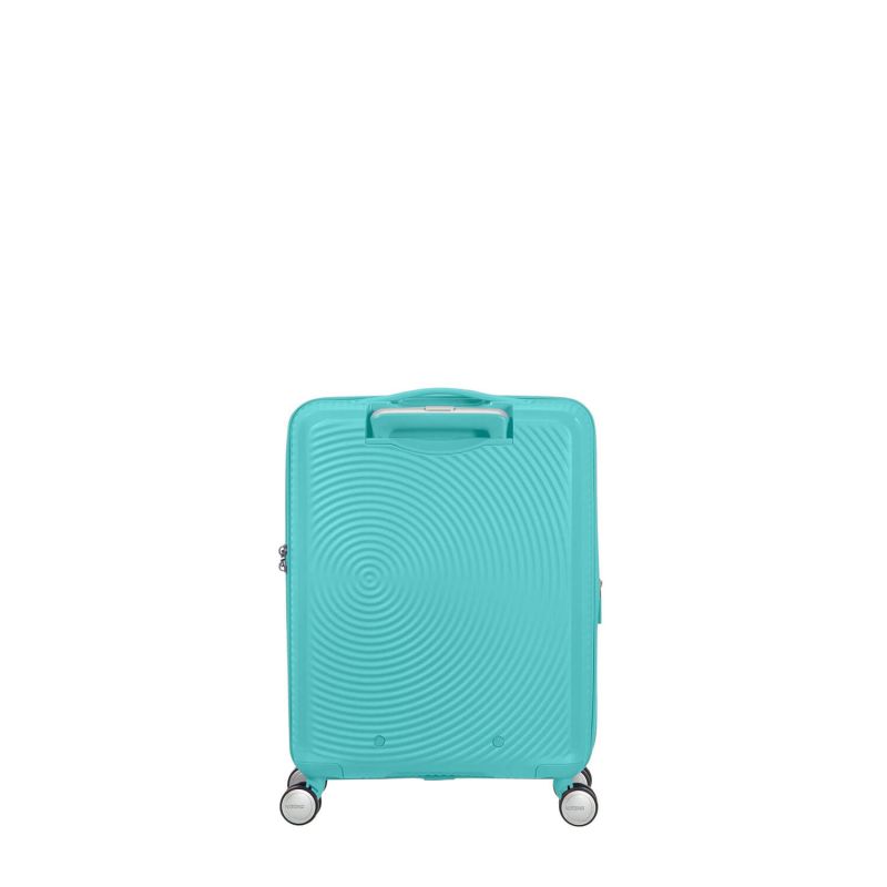 Valise cabine rigide Soundbox Extensible 55 cm Pool blue