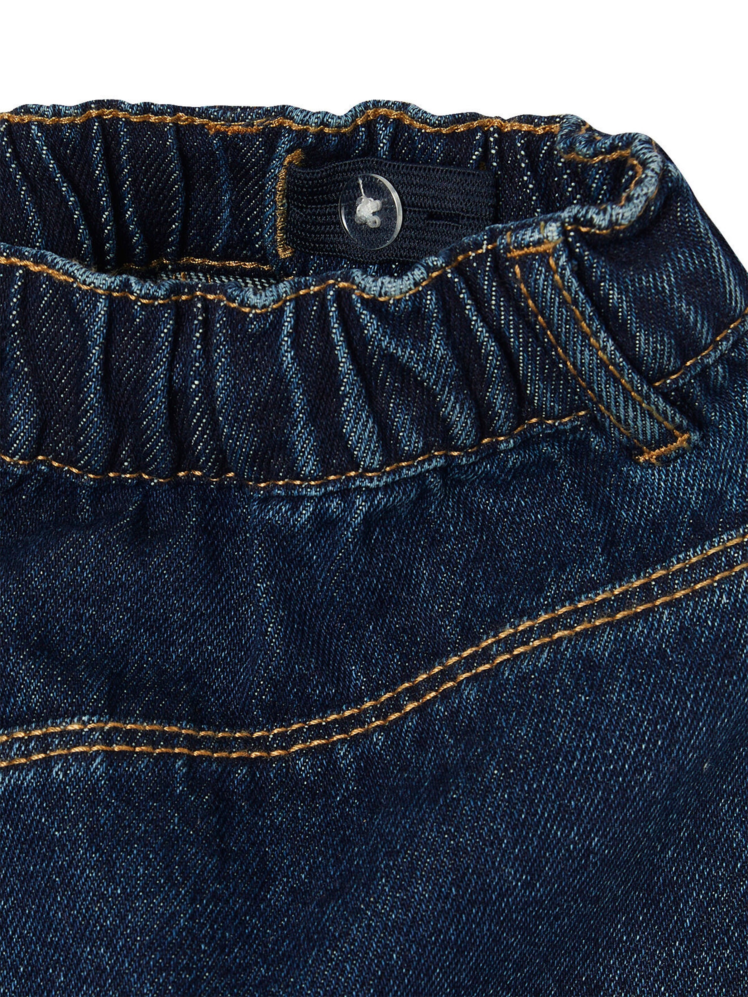 Vertbaudet Mädchen Jeansrock BASIC dunkelblau