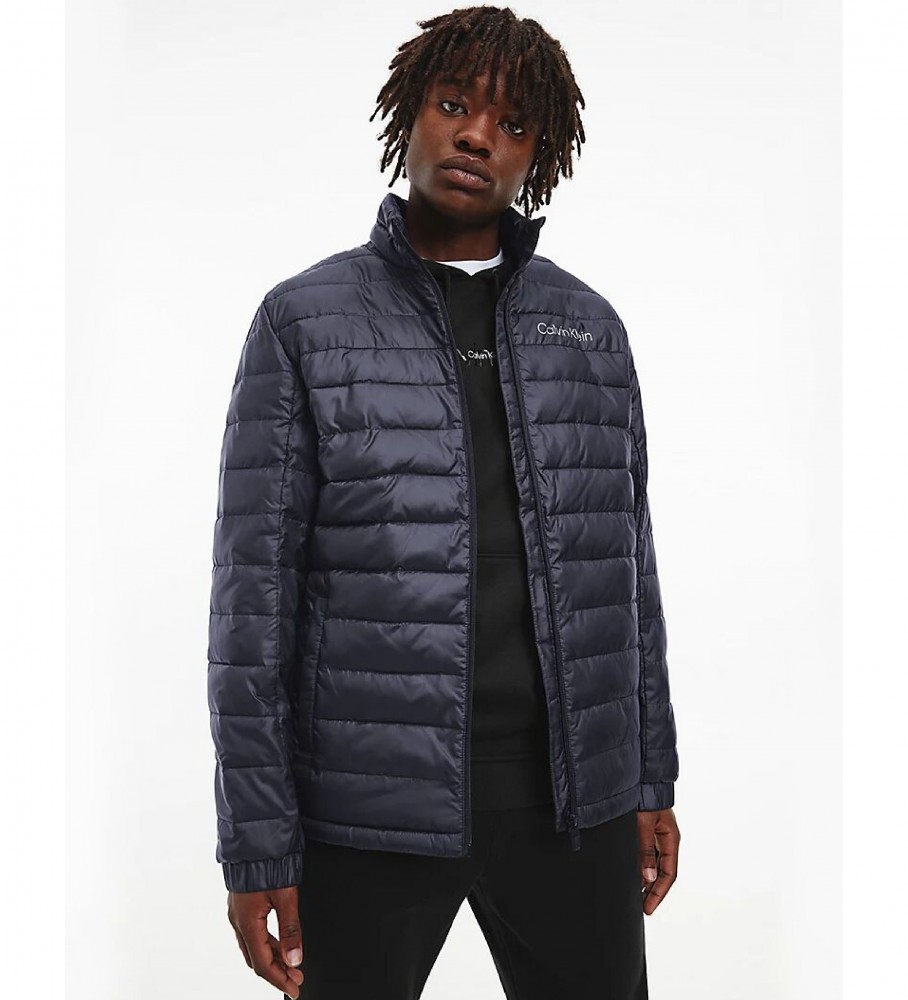 Jaqueta acolchoada leve Calvin Klein, preta
