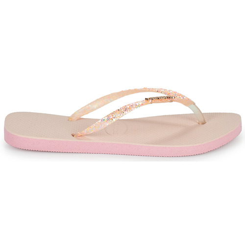 Havaianas - SLIM GLITTER FLOURISH - Rose