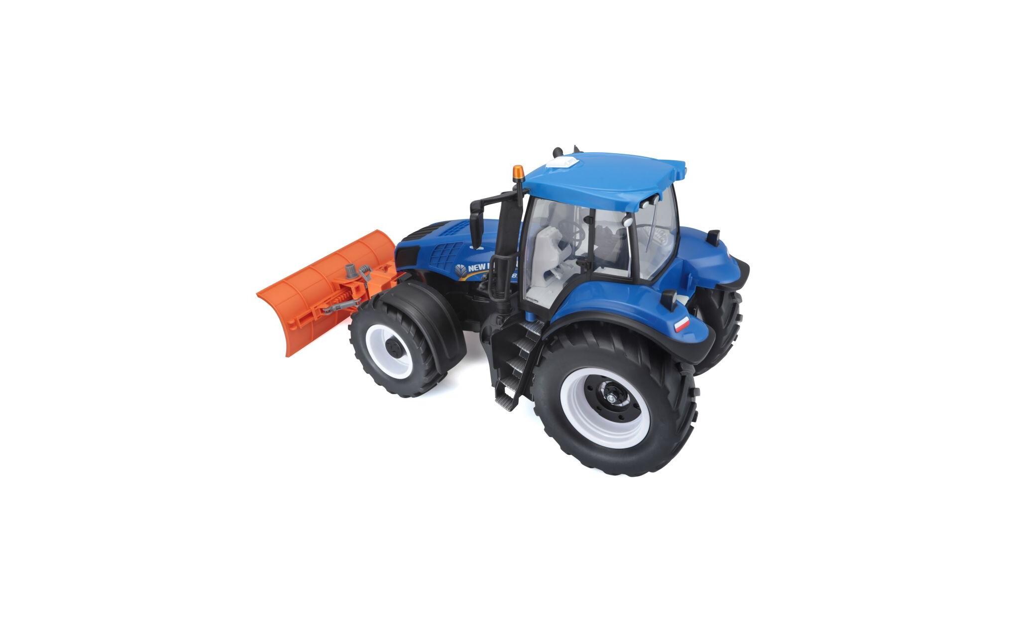 Traktor RC New Holland Traktor mit SchneepflugFerngesteuertes Spielzeug
