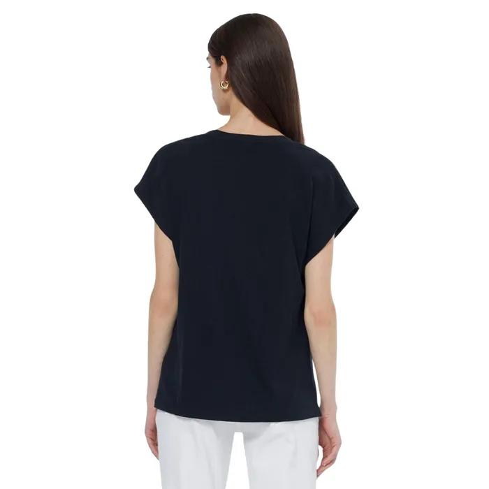 Scotch & Soda Core Slub V-neck Shirt Dames