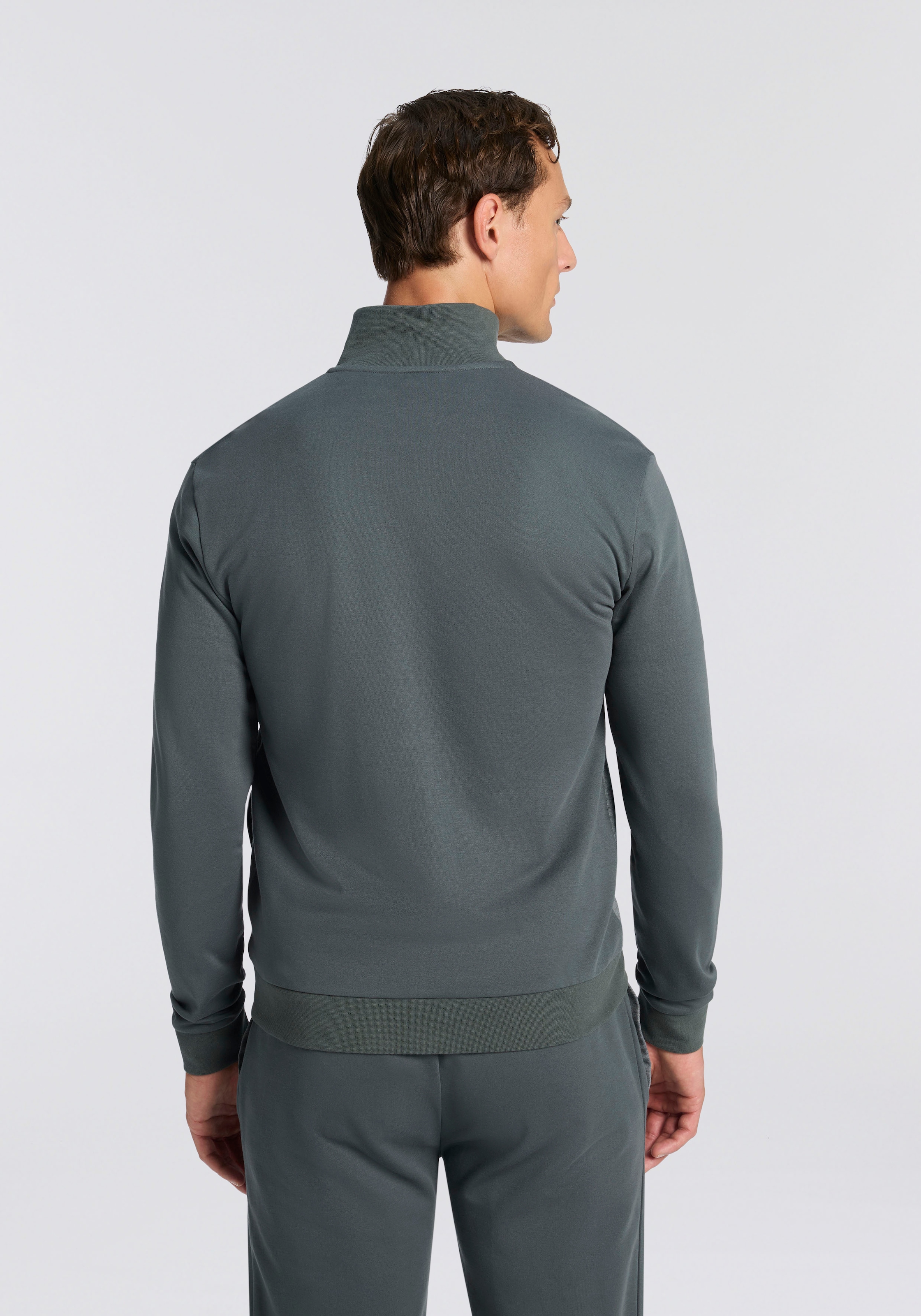 BOSS Sweatjacke »Tracksuit Jacket«, Neuheit, Stehkragen