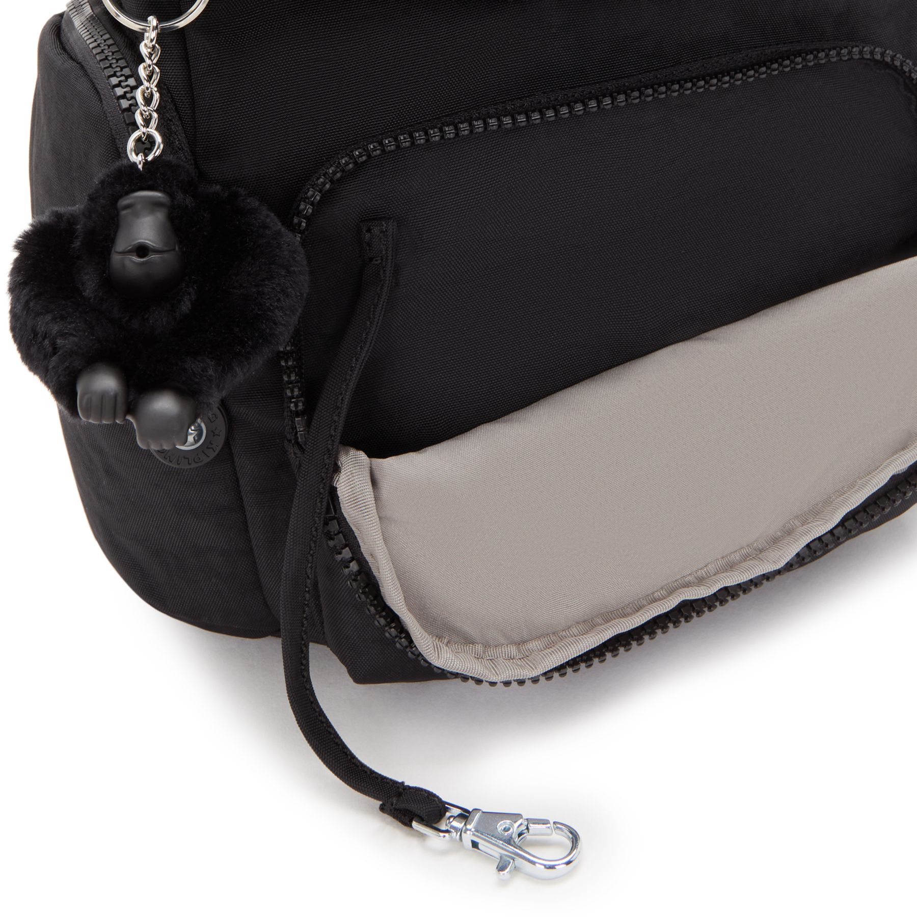 CITY ZIP MINI Mini sac à dos avec bretelles ajustables - Black Noir