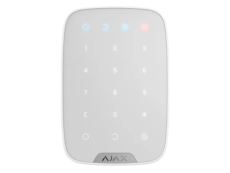 Ajax KeyPad, Keypad, RF, Hvid, Jeweller, Hub Plus, Hub 2, Hub 2 Plus, Hub Hybrid, EN 50131-1, EN 50131-3, EN 50131-5-3