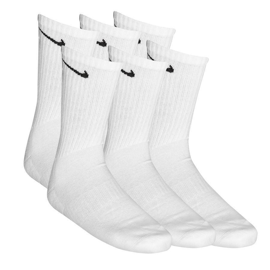 Nike Chaussettes Cushion 6-Pack - Blanc/Noir