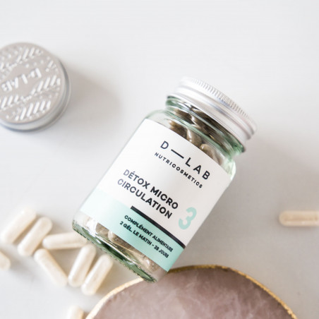 D-LAB NUTRICOSMETICS Detox microcirculation 1 mois