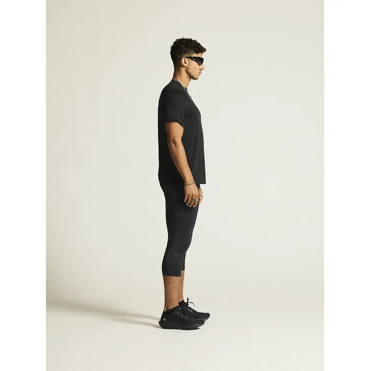 Craft ADV Essence 2 Hardloopshirt Korte Mouwen Zwart Heren