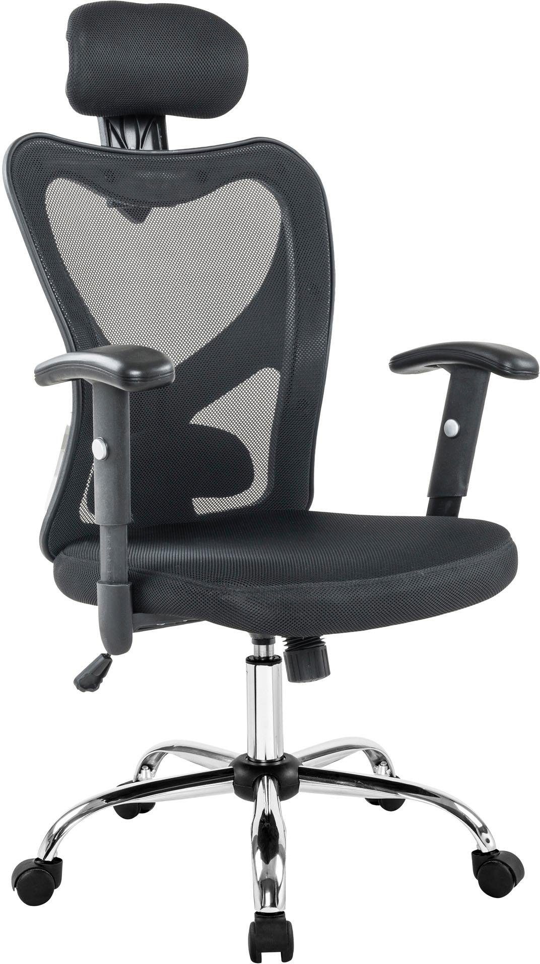 SalesFever Drehstuhl »für optimalen Komfort« () Mit elegantem Schmetterlingsmechanismus