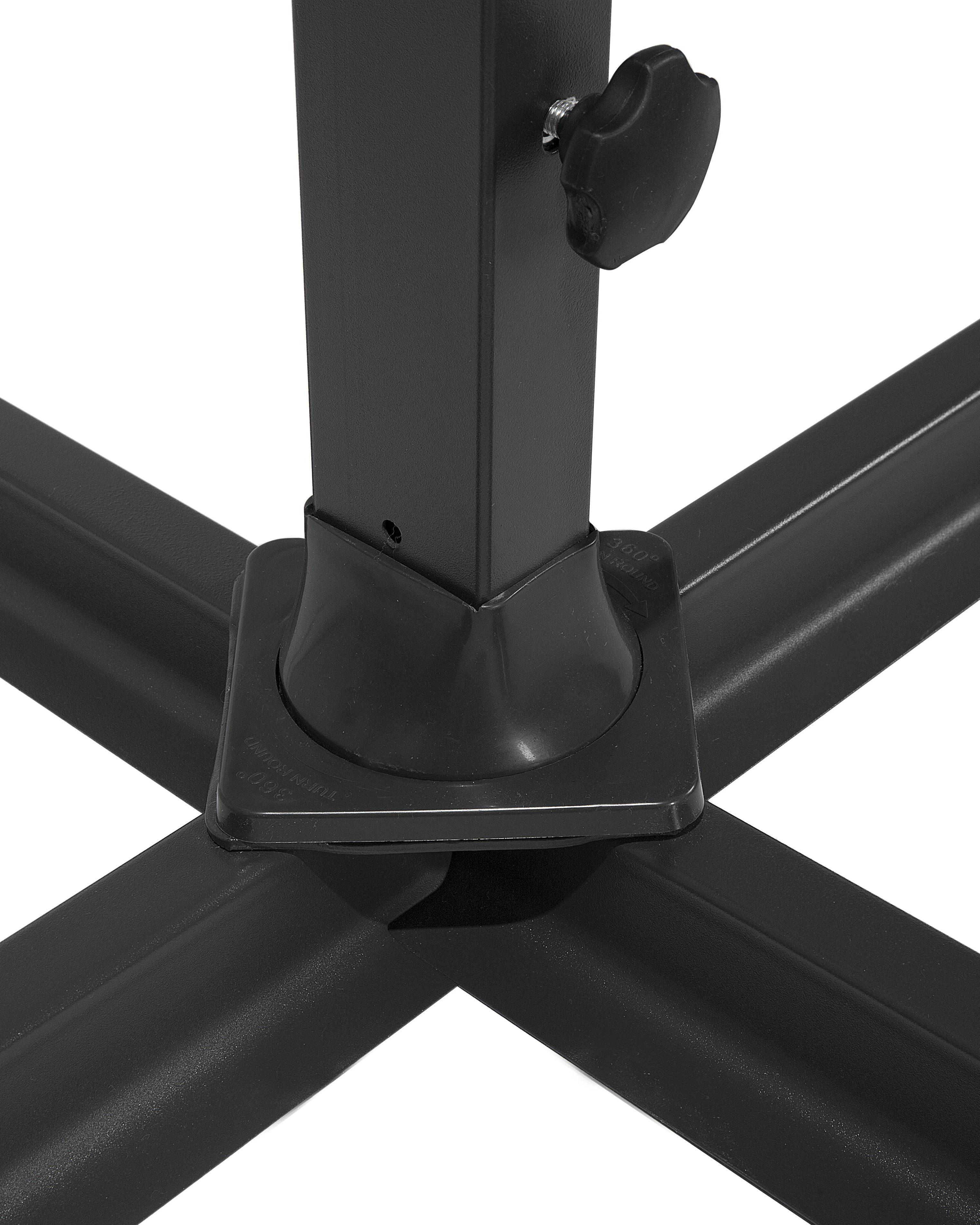 Zweefparasol 250 cm MONZA Bordeauxrood