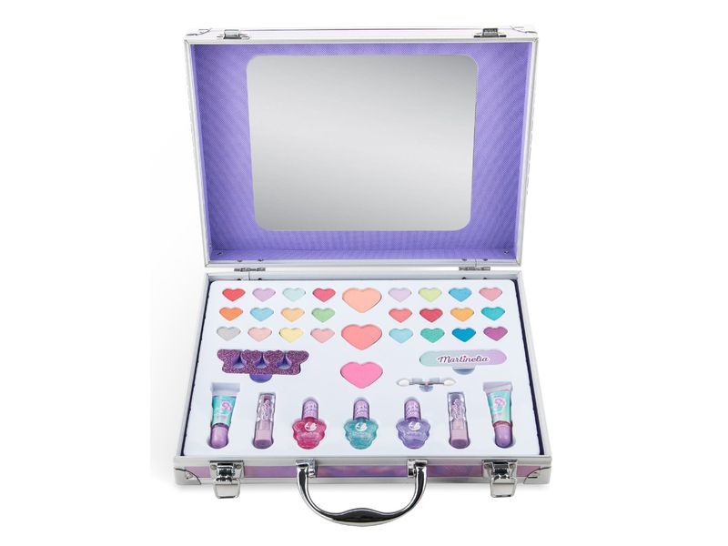 Martinelia Beauty Let's Be Mermaids Big Case Kosmetikkoffer mit umfangreicher Kinderschminke