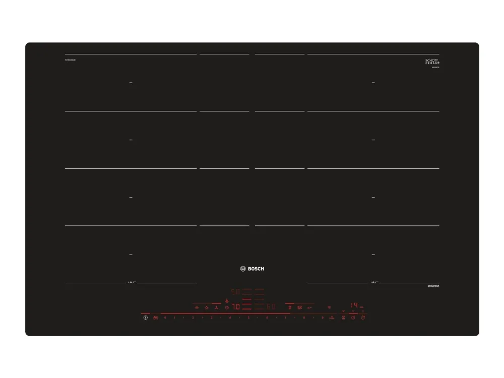 Bosch Serie 8 PXY801DW4E til planlimning med PerfectFry stegesensor og Home Connect