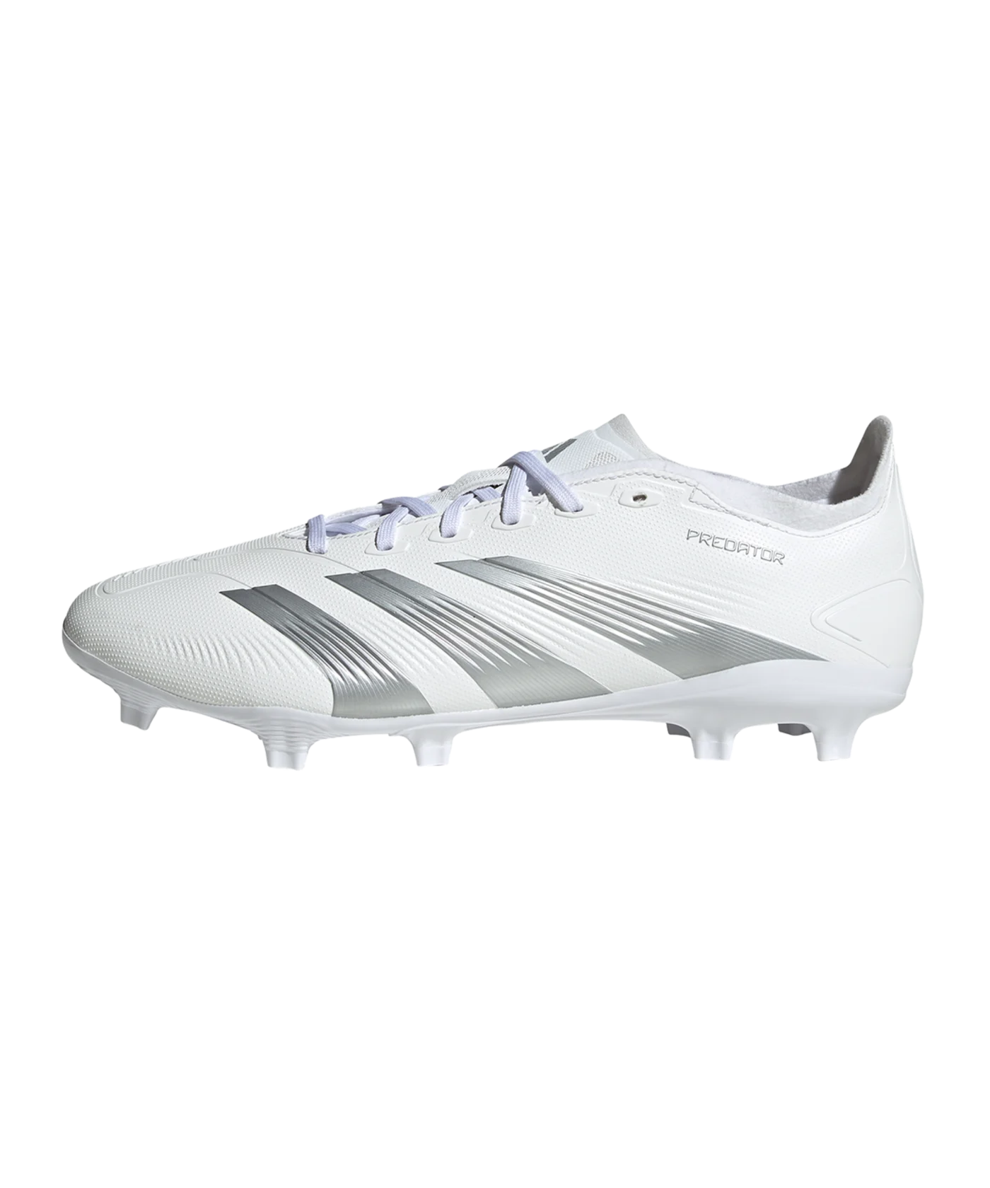 adidas Predator League FG Pearlized Weiss Silber Grau