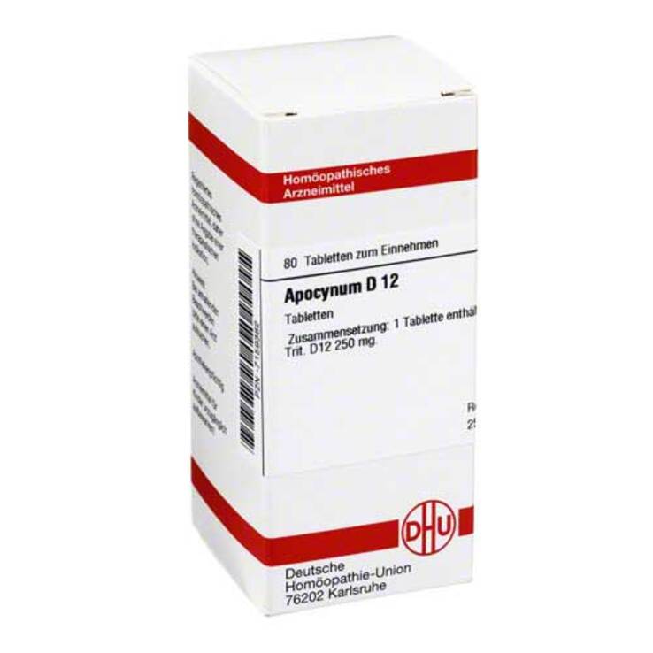 DHU Apocynum D 12 Tabletten, 80 St