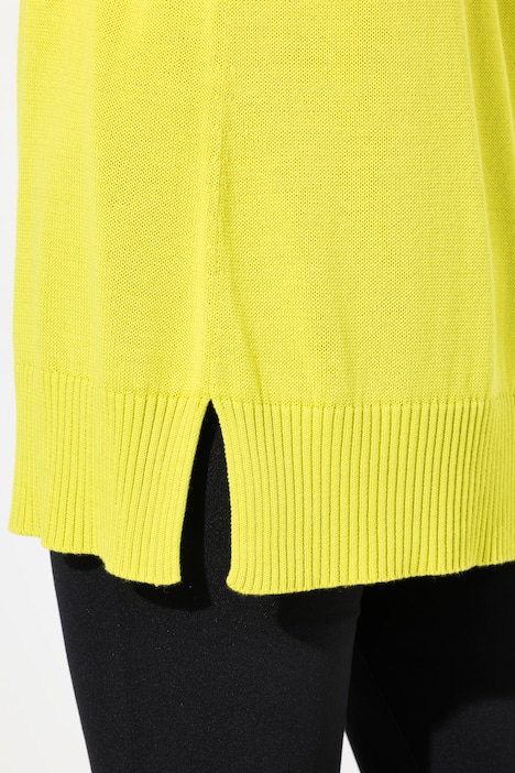 Pullover, A-Linie, Rollkragen