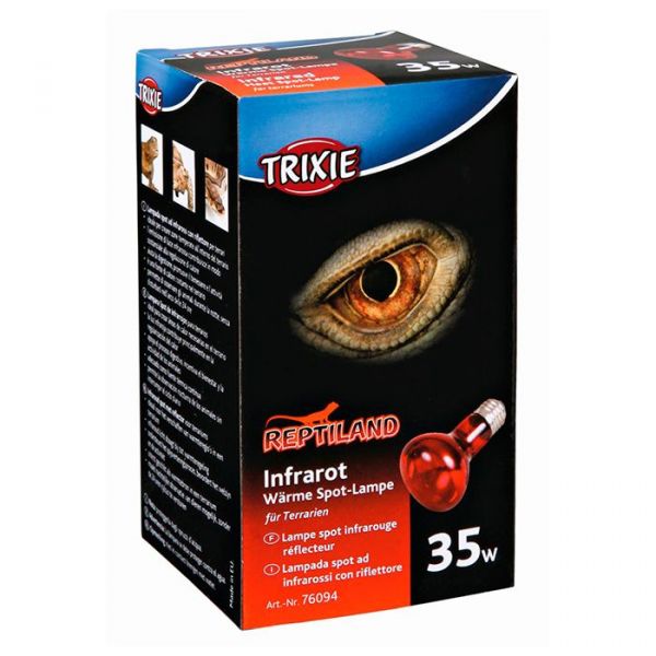 Trixie Reptiland Infrared Heat Spot-lamp, Red 35W