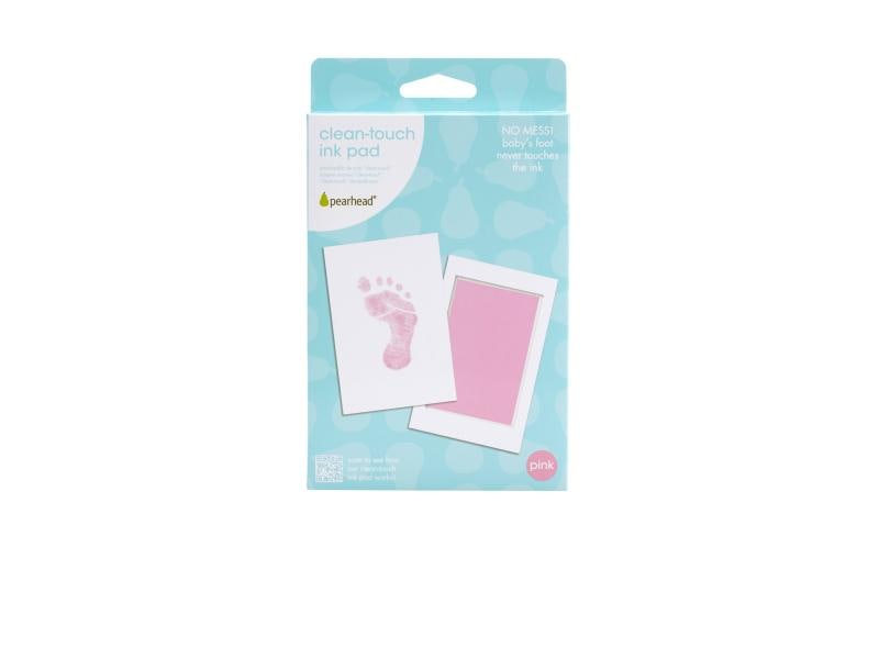 pearhead 2D-Abdruckset Rosa Stempelkissen Rosa