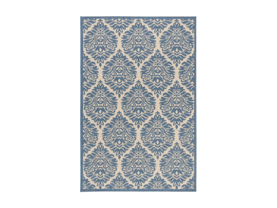 Tapis Cream & Blue 79 X 152 cm - Panarea