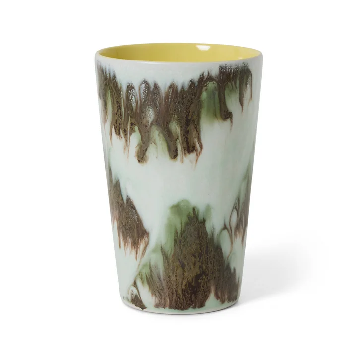 HKliving - 70's Teebecher, 460 ml, tide