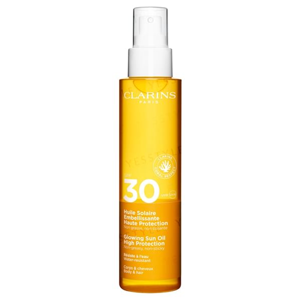 Clarins - Glowing Sun Oil Hoge Bescherming SPF 30