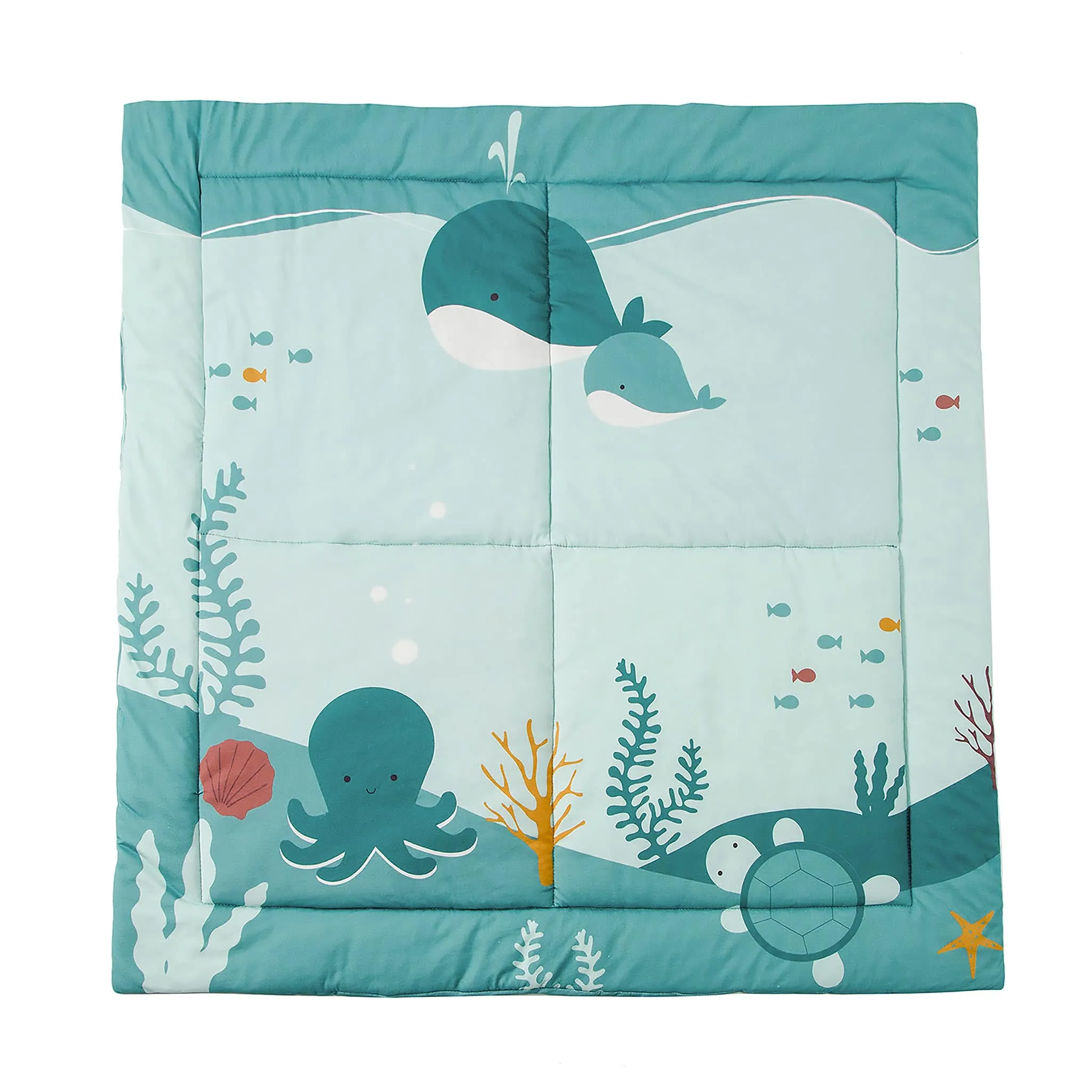 LittleBigFriends Tapis de Jeu Réversible - Océan