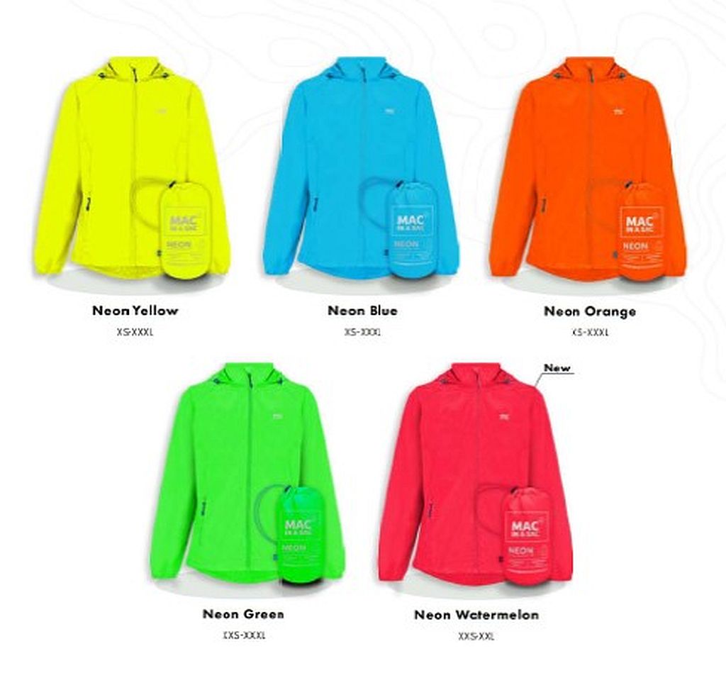 Regenjacke NEON 10'000 Wassersäule