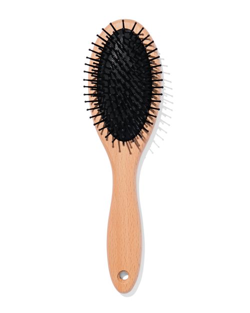 brosse à cheveux en bois