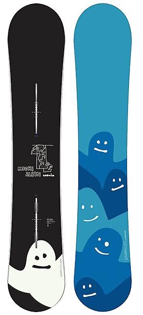 BURTON - SNOWBOARD 2002 MICHI ALBIN BURTIN X THE GONZ REISS