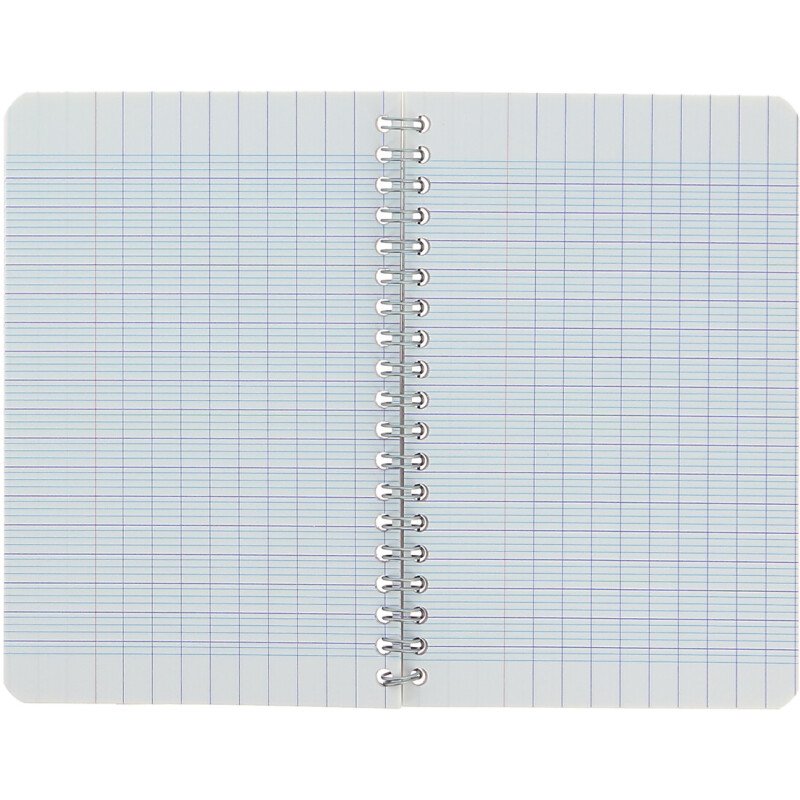 Carnet Oxford Color Life 11x17cm grands carreaux Seyès 100 pages reliure spirale couverture carte coloris assortis