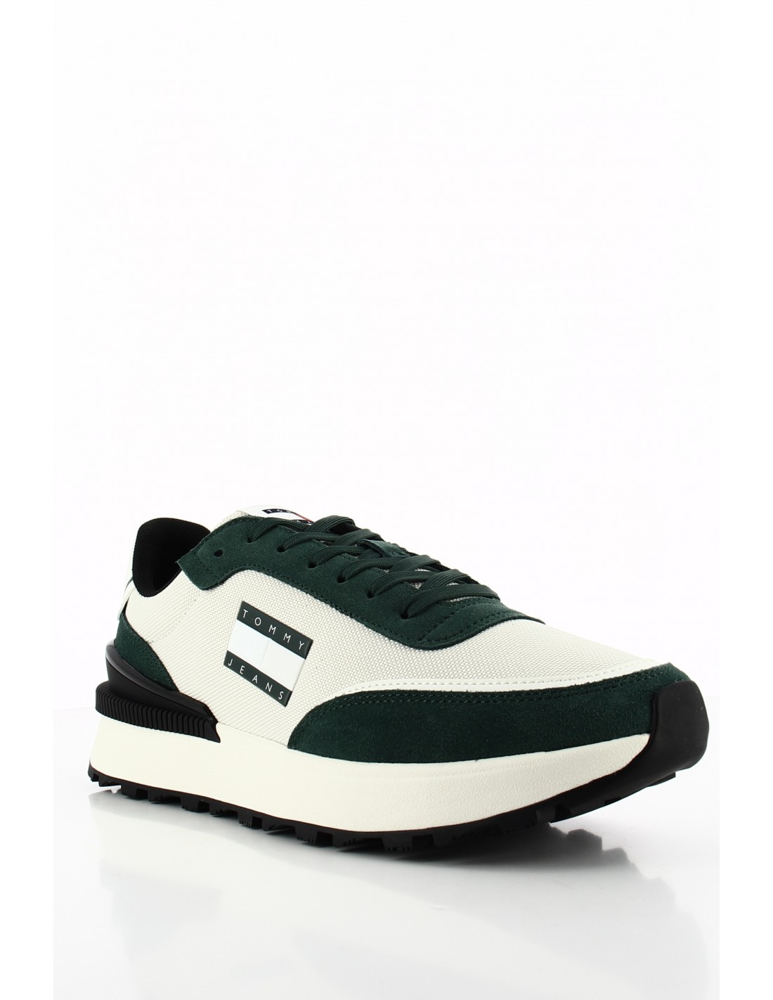 tommy hilfiger Sneakers tjm technical runner Noir/Blanc/Vert