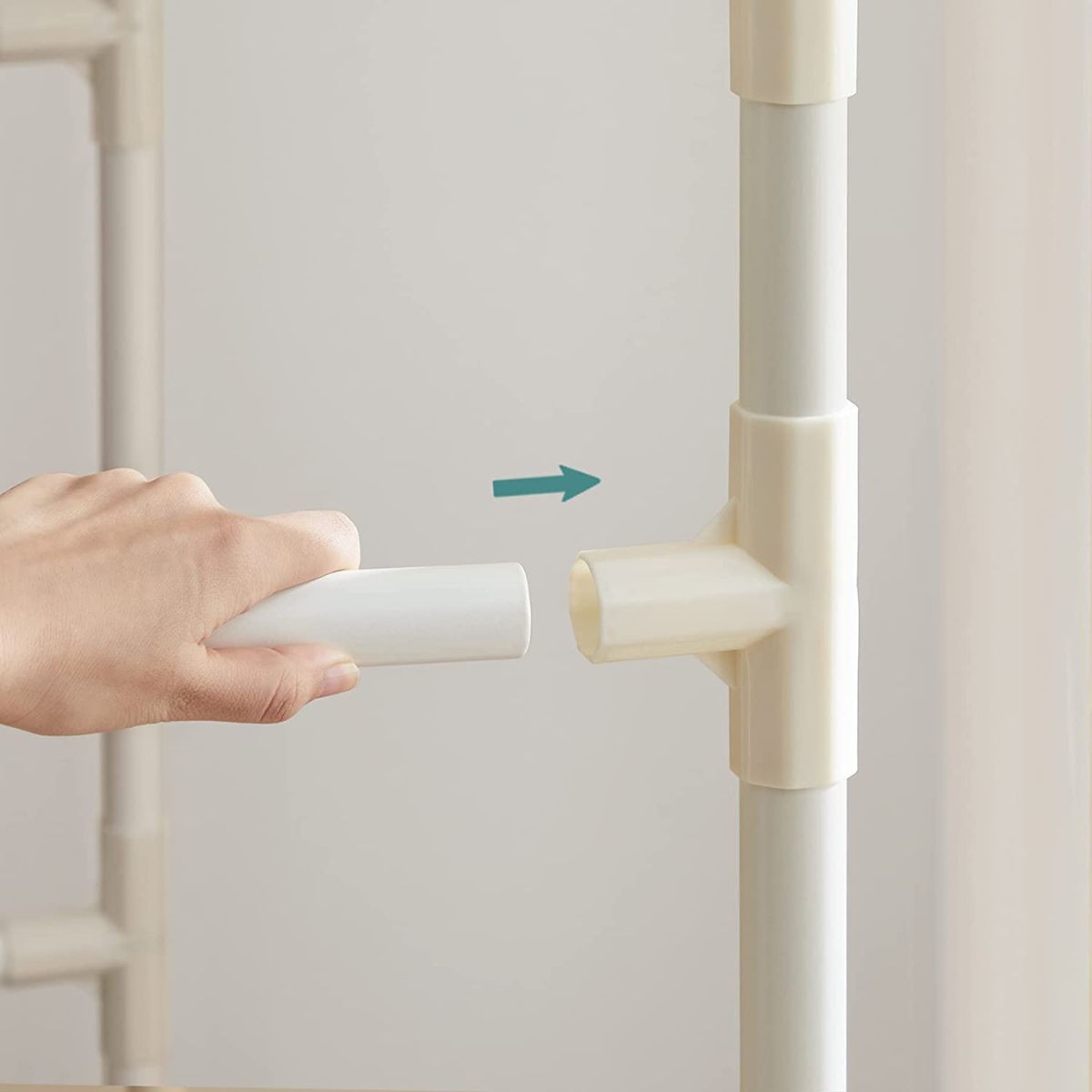 Calicosy - Kledingkast - H176 cm - Wit