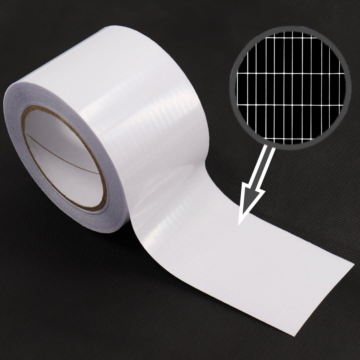 3x Reparatietape | Kasfolie Versterkte folie UV-bestendig 8 cm x 15 m